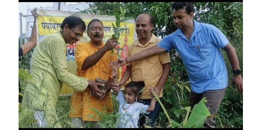 विश्व पर्यावरण दिवस पर पर्यावरण भारती का हरित अभियान, पांच लाख पेड़ लगाने का लक्ष्य